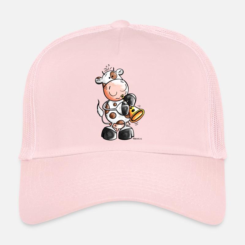 Kuh mit Trompete Trucker Cap