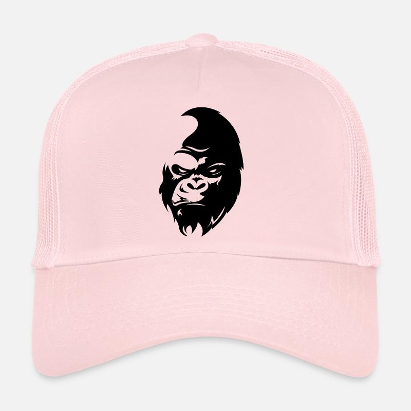 gorilla - Trucker Cap - Hellrosa