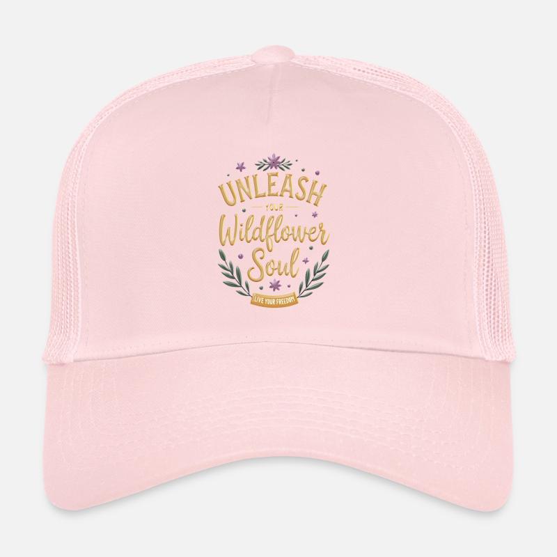 Entfessle deine Wildblumenseele! Trucker Cap