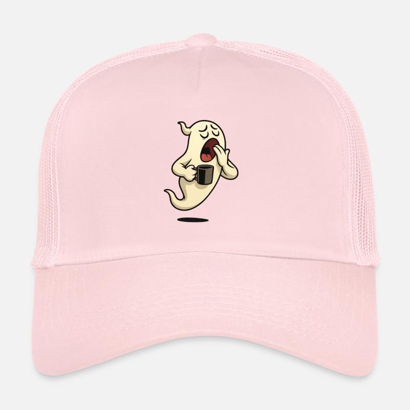 Müder Geist. - Trucker Cap - Hellrosa