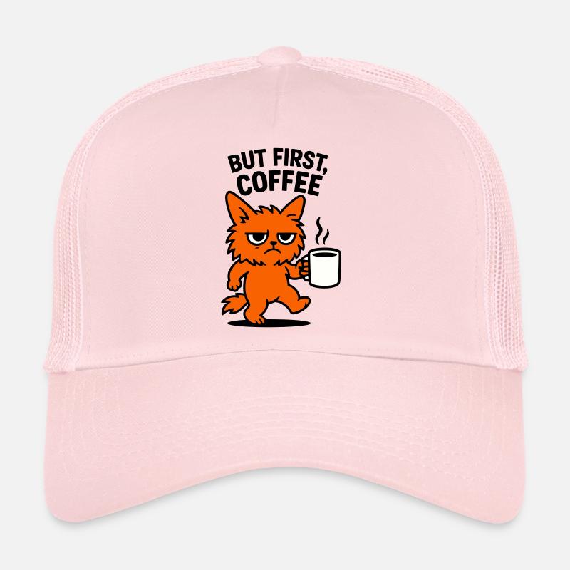 Mais d’abord chat café Casquette trucker 