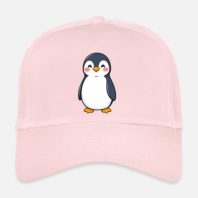 Pinguin - Trucker Cap - Hellrosa