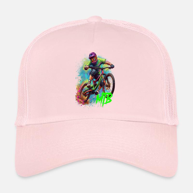Art d'action en VTT Casquette trucker 