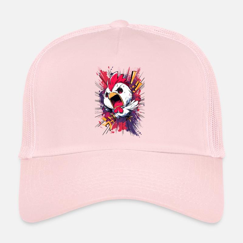 Explosion de poulet Outcry Casquette trucker 