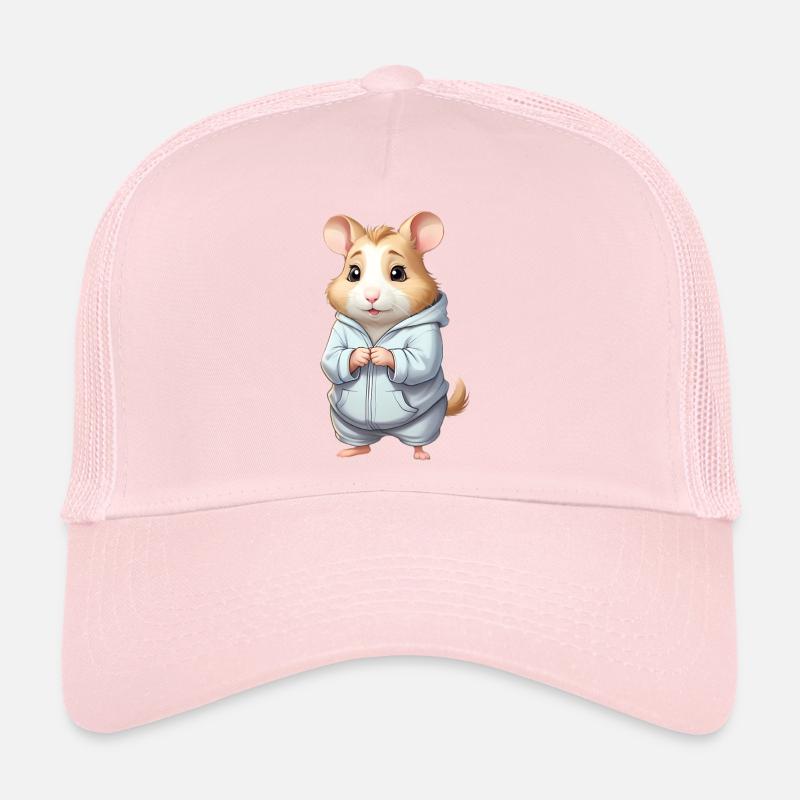 Cuddly Hero Hamster Pull à capuche Casquette trucker 