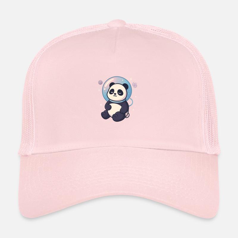 Panda Cosmique Rêveur de l’Espace Casquette trucker 