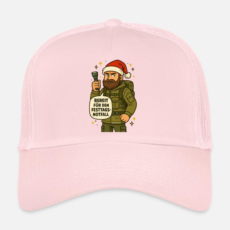 Bereit für den Festtags-Notfall Trucker Cap