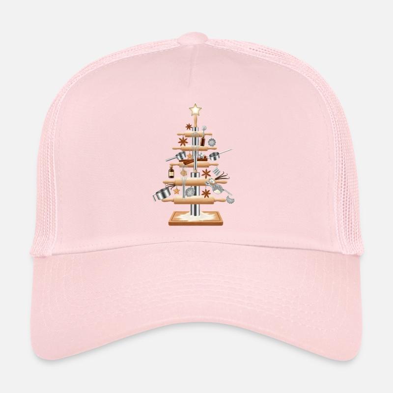 Küchenbaum aus Backwerkzeug - Trucker Cap - Hellrosa