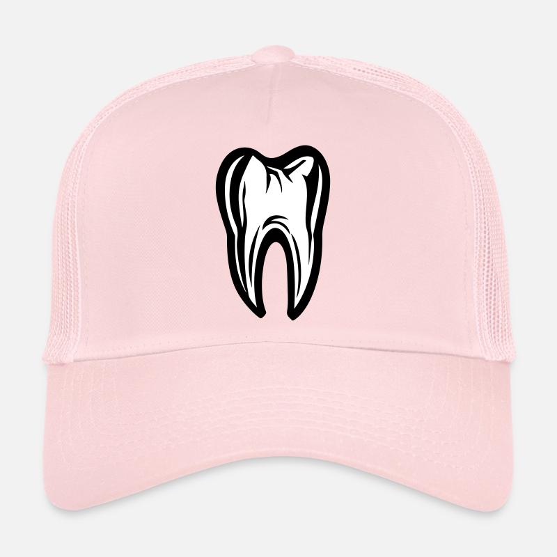 Icône de la dent dentiste Casquette trucker 