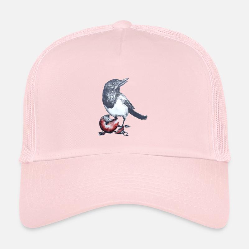 Pie avec ballon de Noël - Casquette trucker  - rose pâle