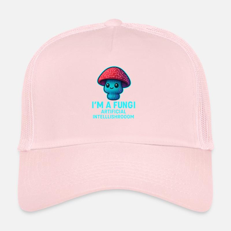 IA des champignons amis des champignons artificiels Casquette trucker 
