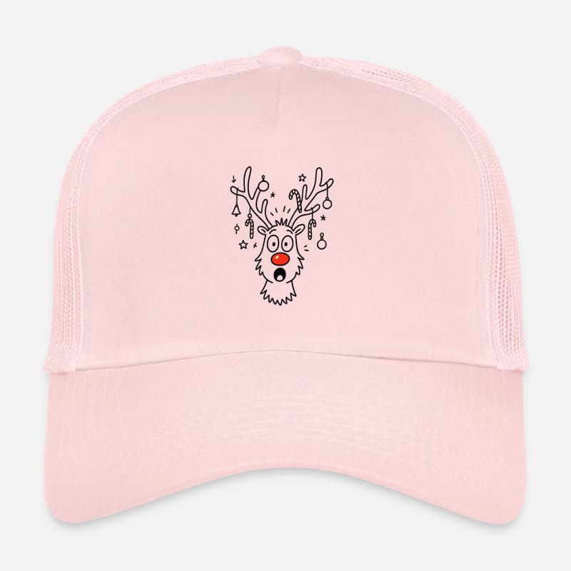 Rudolphs Rote Nase Weihnachtshirsch Trucker Cap