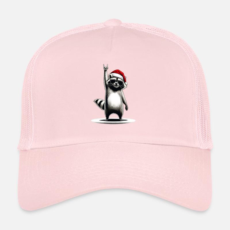 Weihnachtswaschbär Trucker Cap