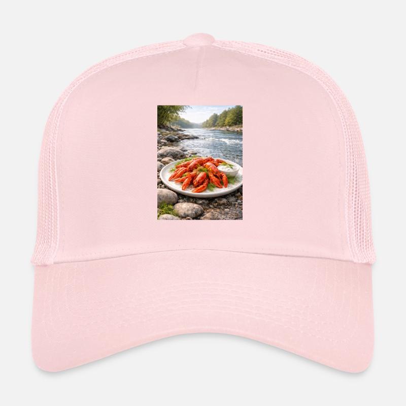 Écrevisses sur les Donets Casquette trucker 