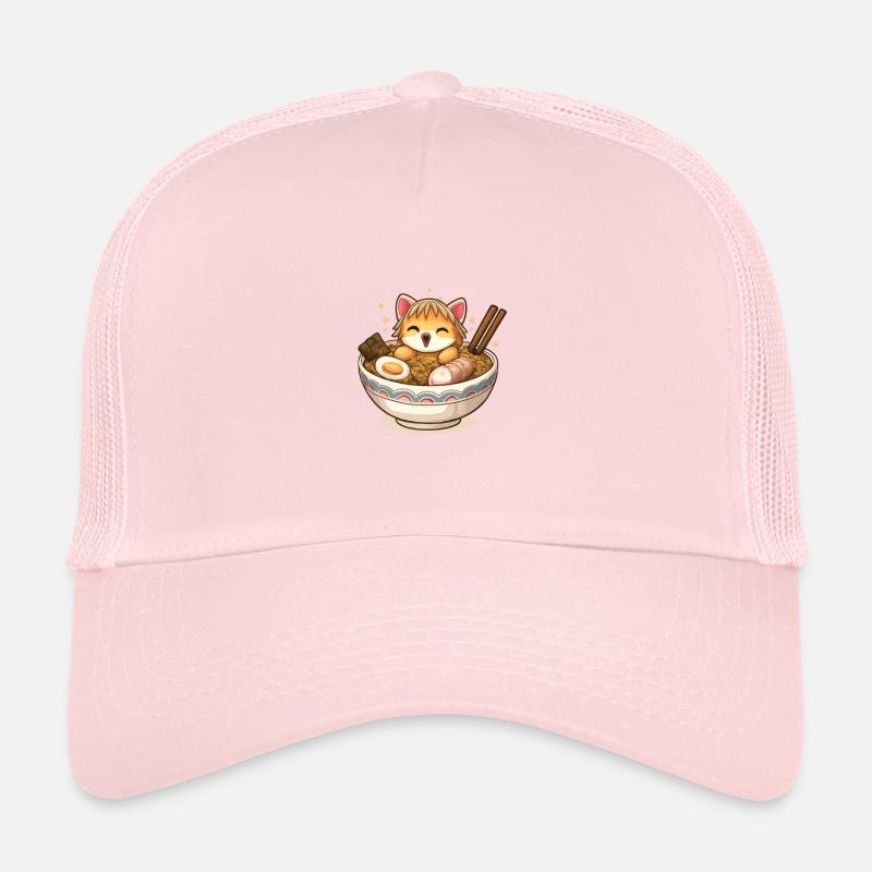 Kawaii Ramen Katze Napf Trucker Cap