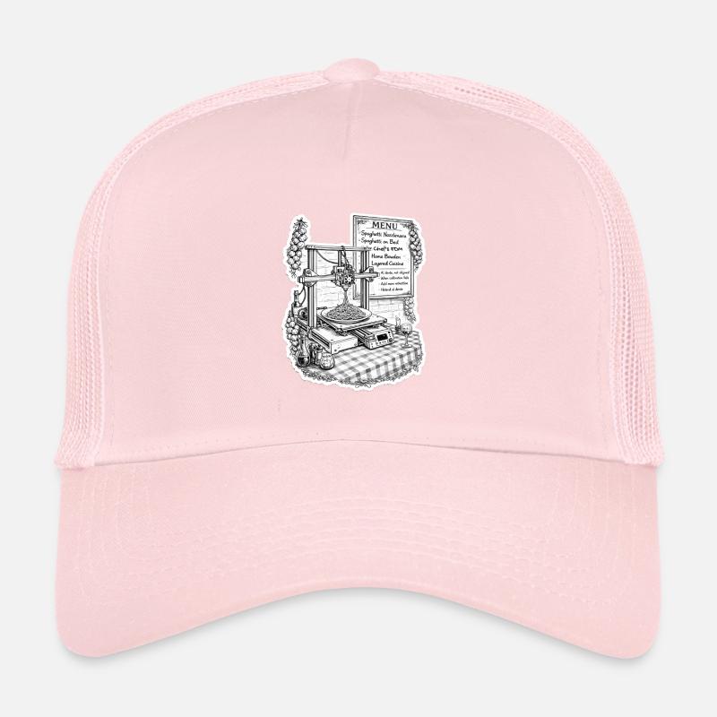 Imprimante 3D spaghetti Casquette trucker 