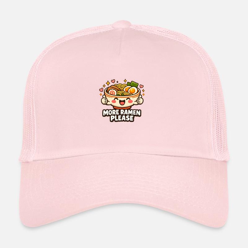 Cute Ramen Noodles Bowl Trucker Cap