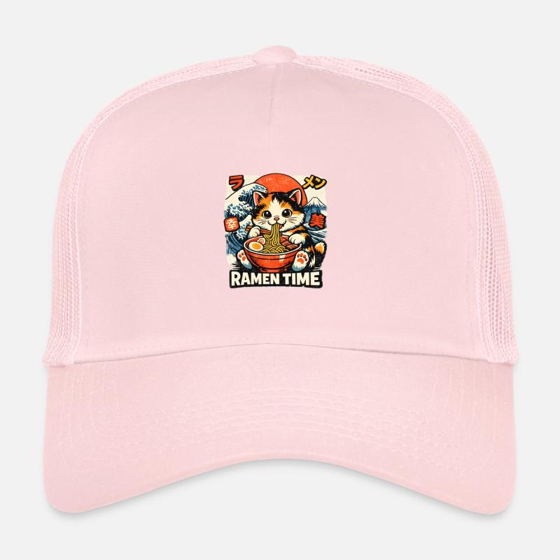 Ramen Chat Casquette trucker 