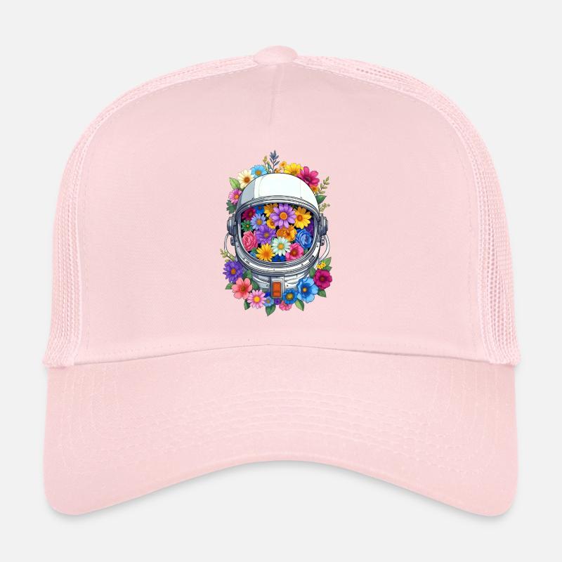 Casque Floral Space Casquette trucker 