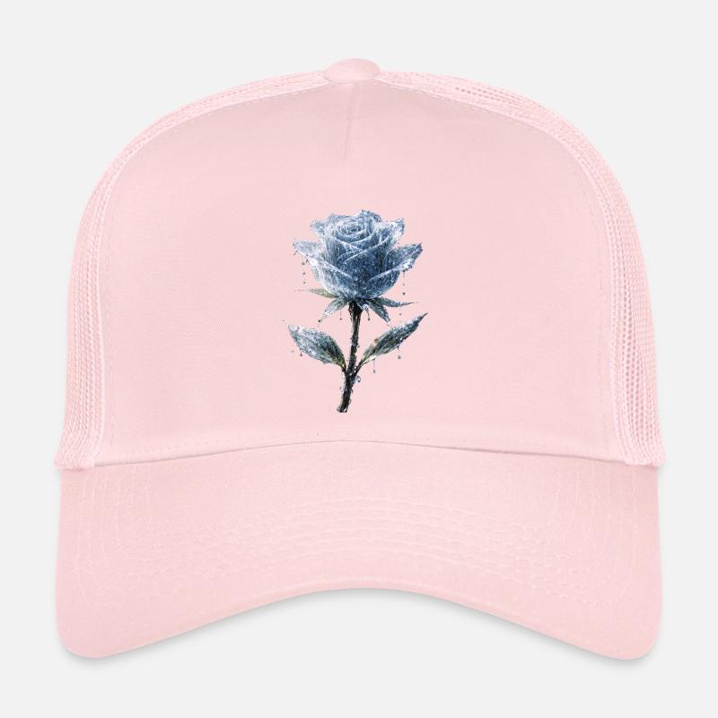 Eisrose: „Zerbrechliche Schönheit“ Casquette trucker 