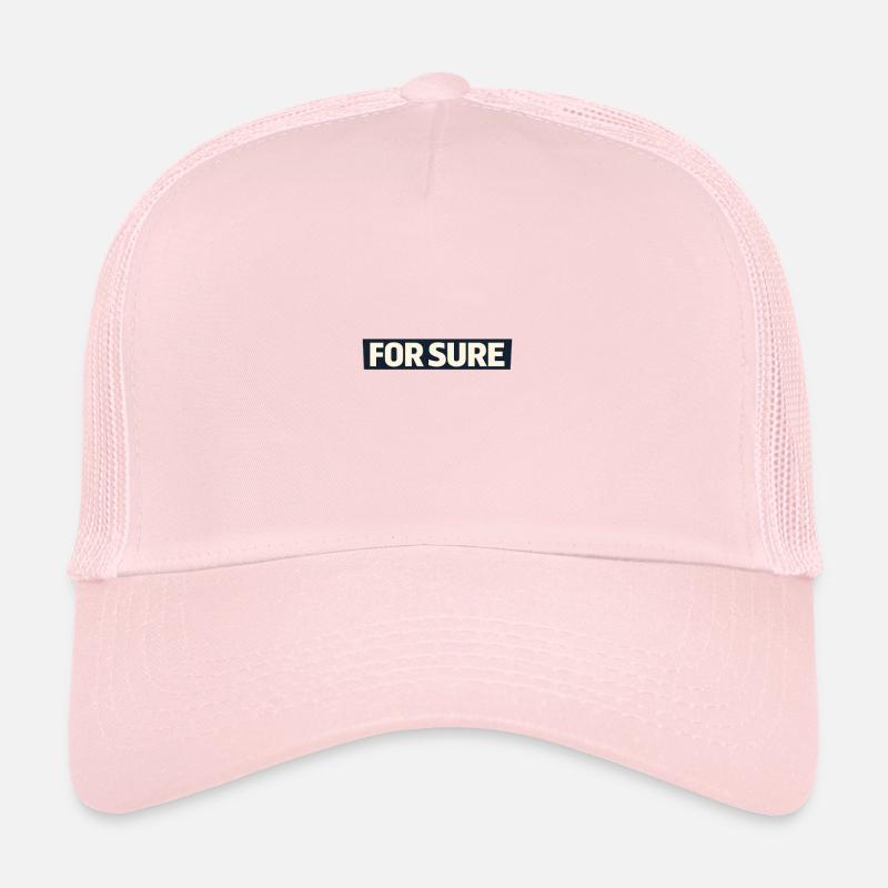 For sure. Casquette trucker 