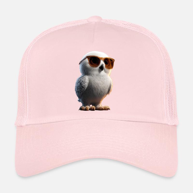 Chouette blanche Chouette Chouette Chouette Chouette Chouette Chouette des neiges Casquette trucker 