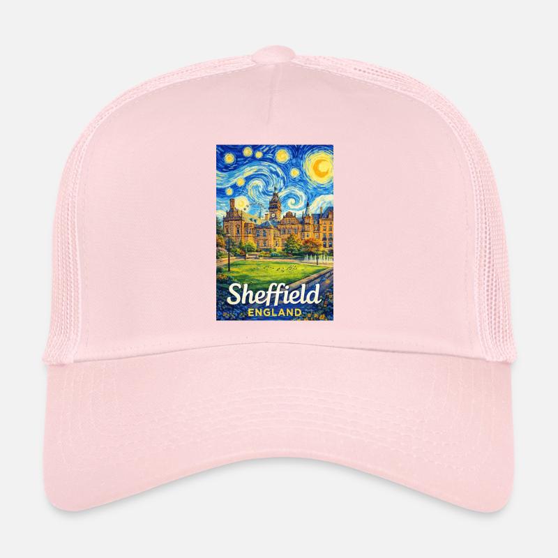 Sheffield, England Trucker Cap