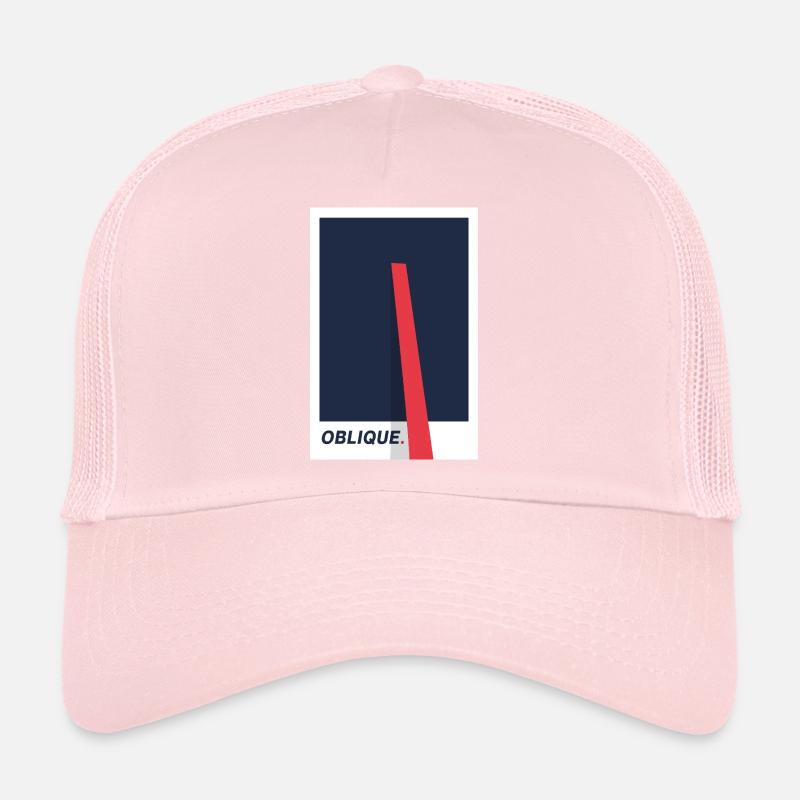 Oblique. Déclaration sur la typographie moderne Casquette trucker 