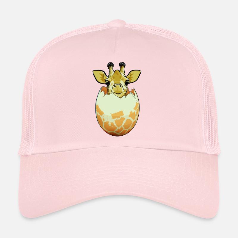 Giraffenschlüpf - Trucker Cap - Hellrosa
