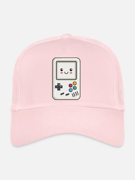 Cute Game Console - Trucker Cap - pale pink - Front