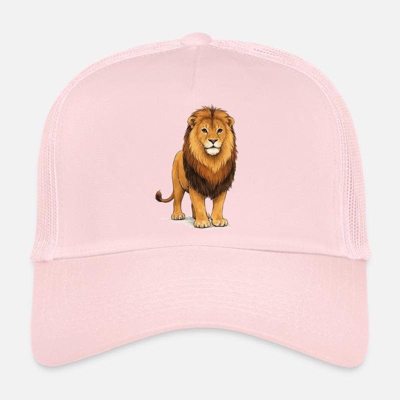 lion animal Trucker Cap