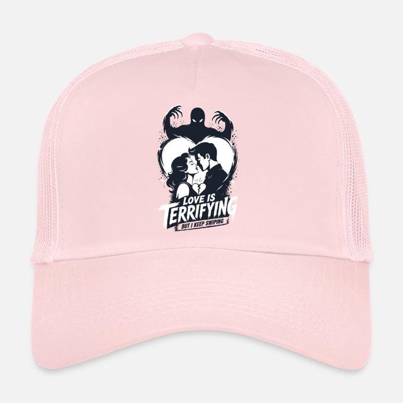 L’amour est une horreur terrifiante Casquette trucker 
