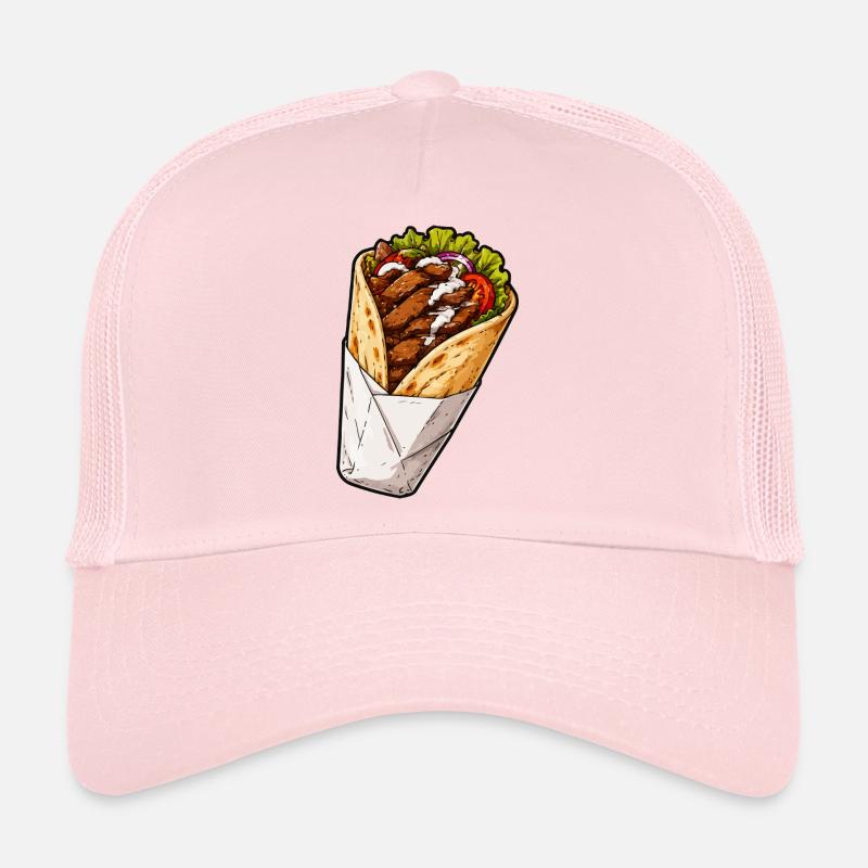 Wrap de burrito au poulet croustillant Casquette trucker 
