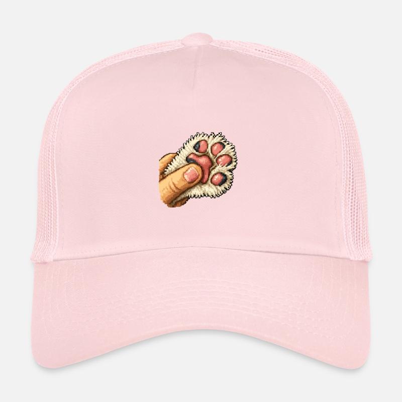 Serre de patte duveteuse Casquette trucker 