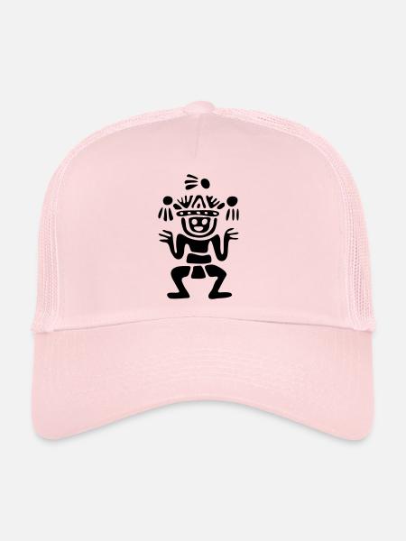 indio 02 - Trucker Cap - Hellrosa - Vorne
