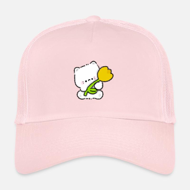 Romantisches Kätzchen Trucker Cap