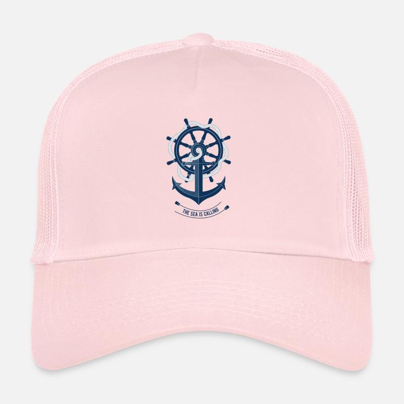 Anker / Steuerrad Trucker Cap