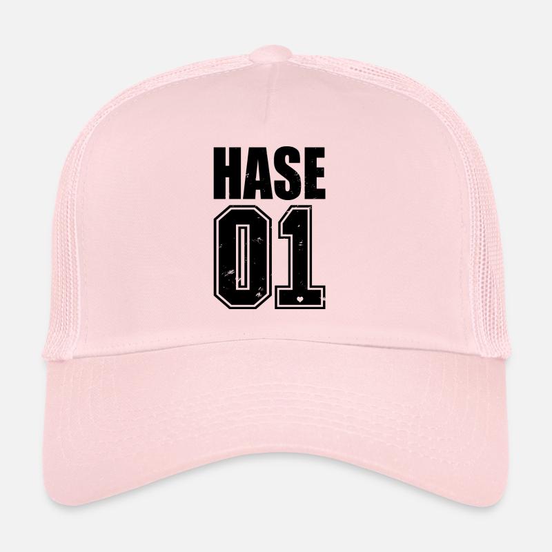 Hare No. 1 Hasi Mouse Mausi Treasure King Queen Trucker Cap