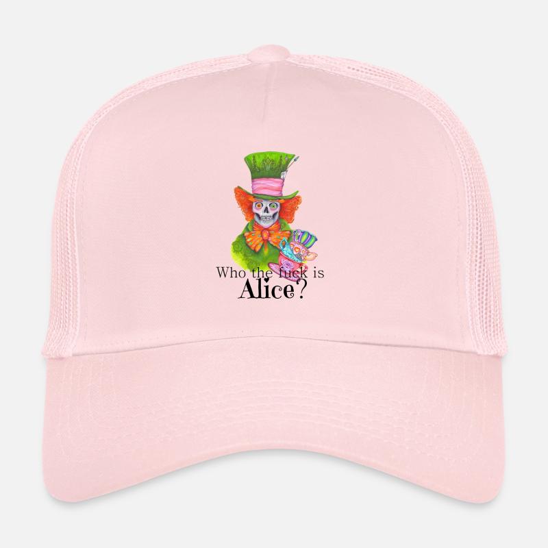 Mad Eddy - Casquette trucker  - rose pâle