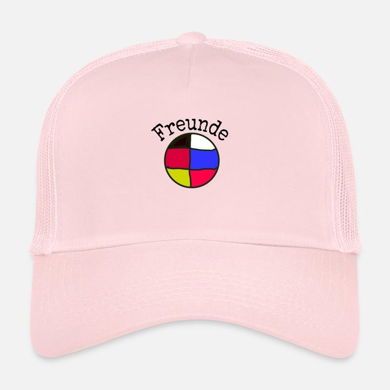 Freunde - Trucker Cap - Hellrosa