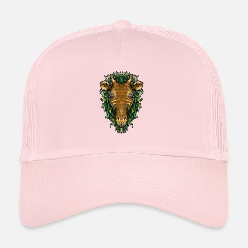 Ginny par Jon Ball - Casquette trucker  - rose pâle