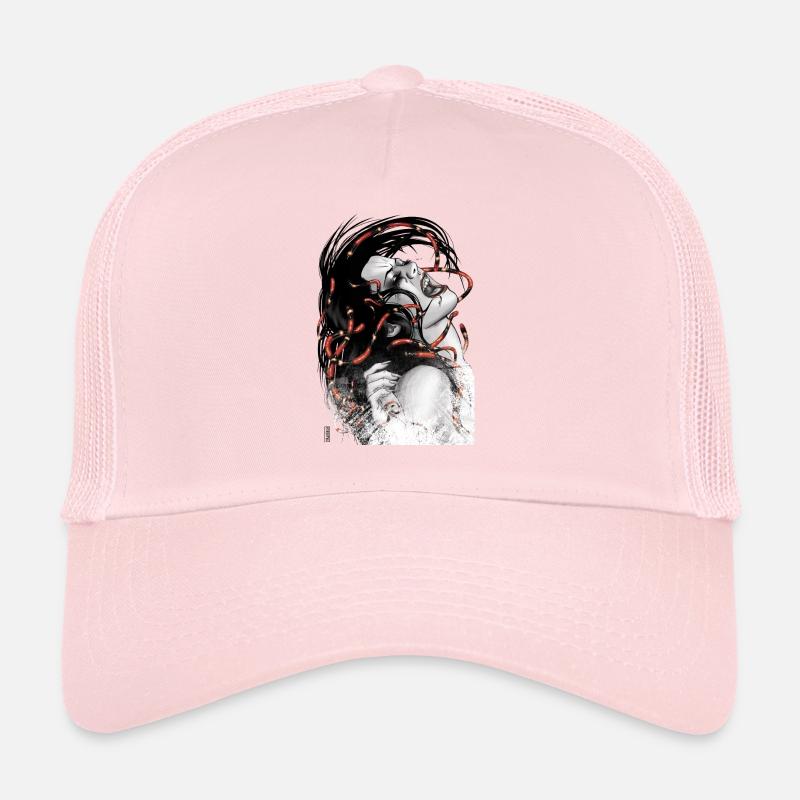 Qualle - Trucker Cap - Hellrosa