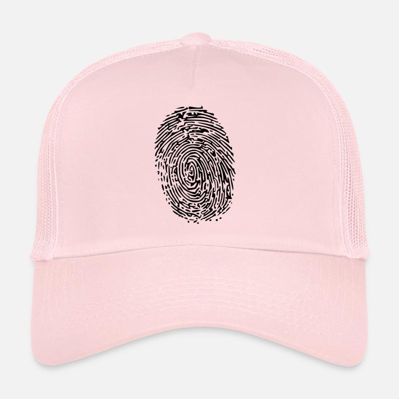 fingerprint - Trucker Cap - pale pink