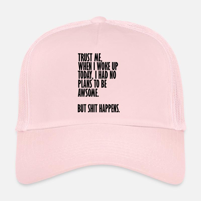 mais la merde arrive Casquette trucker 