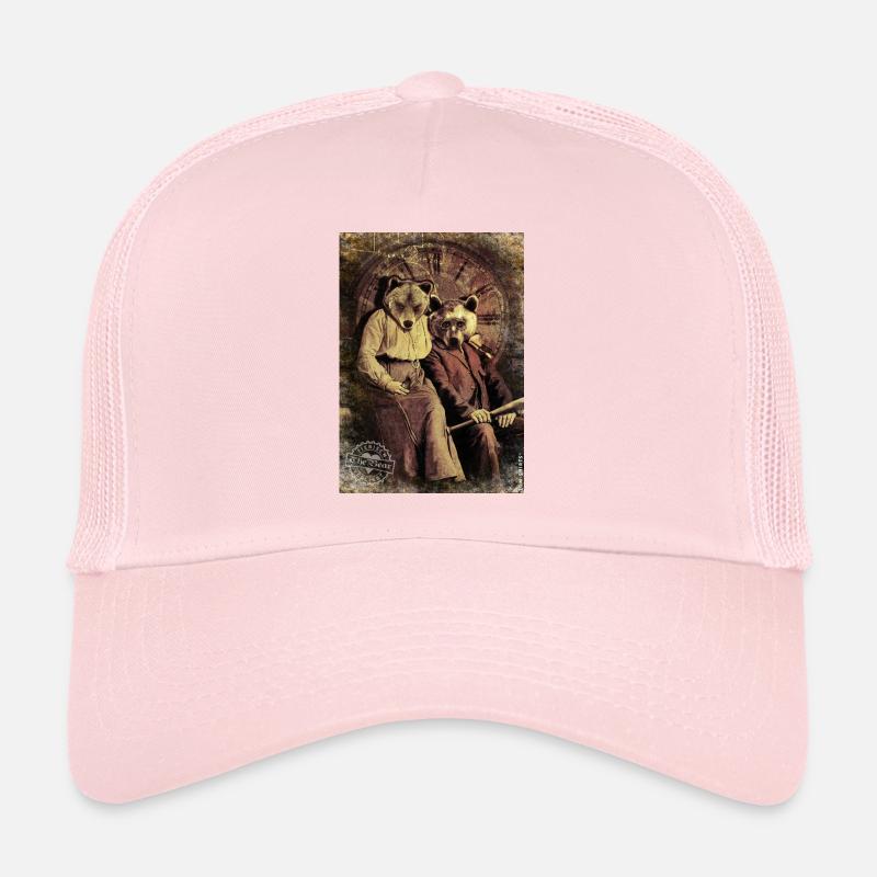 bears/Bären - Trucker Cap - Hellrosa
