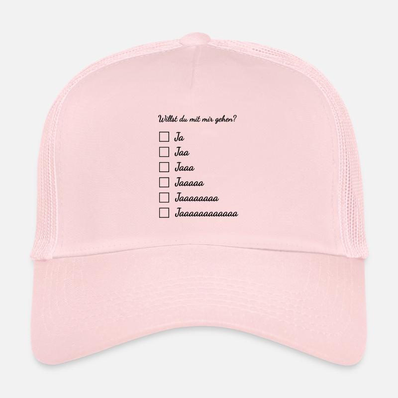 Willst du mit mir gehen? Trucker Cap