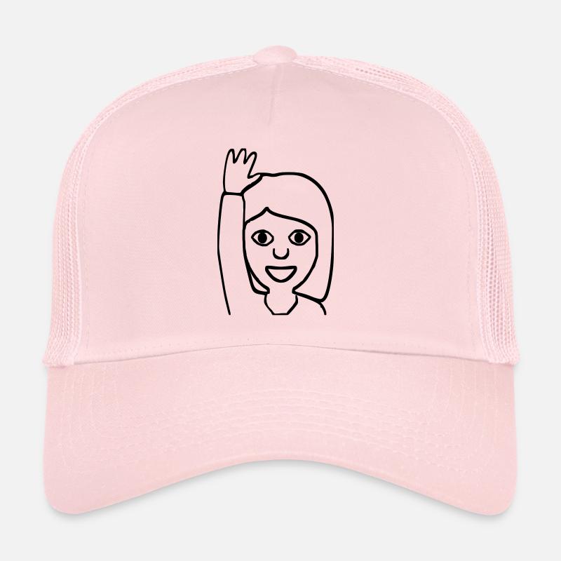 Emoji salutations Casquette trucker 