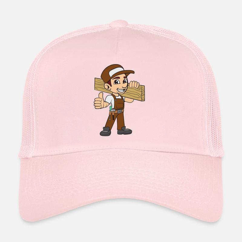 Menuisier charpentier Casquette trucker 