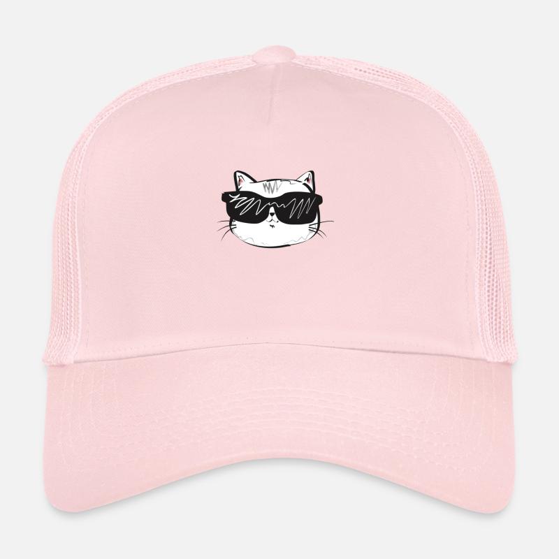 Chat cool Casquette trucker 