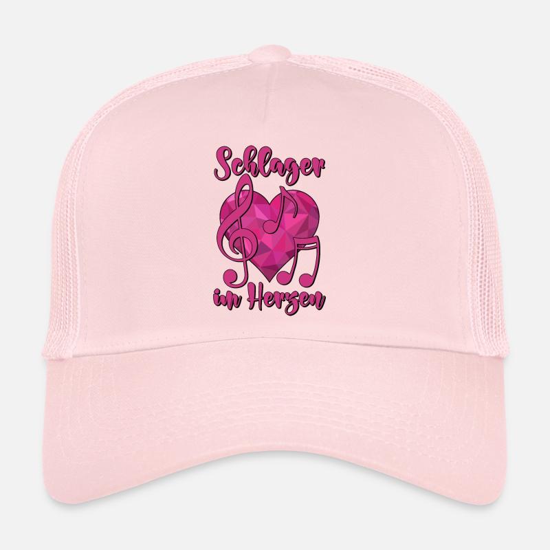 Schlager im Herzen - Trucker Cap - Hellrosa